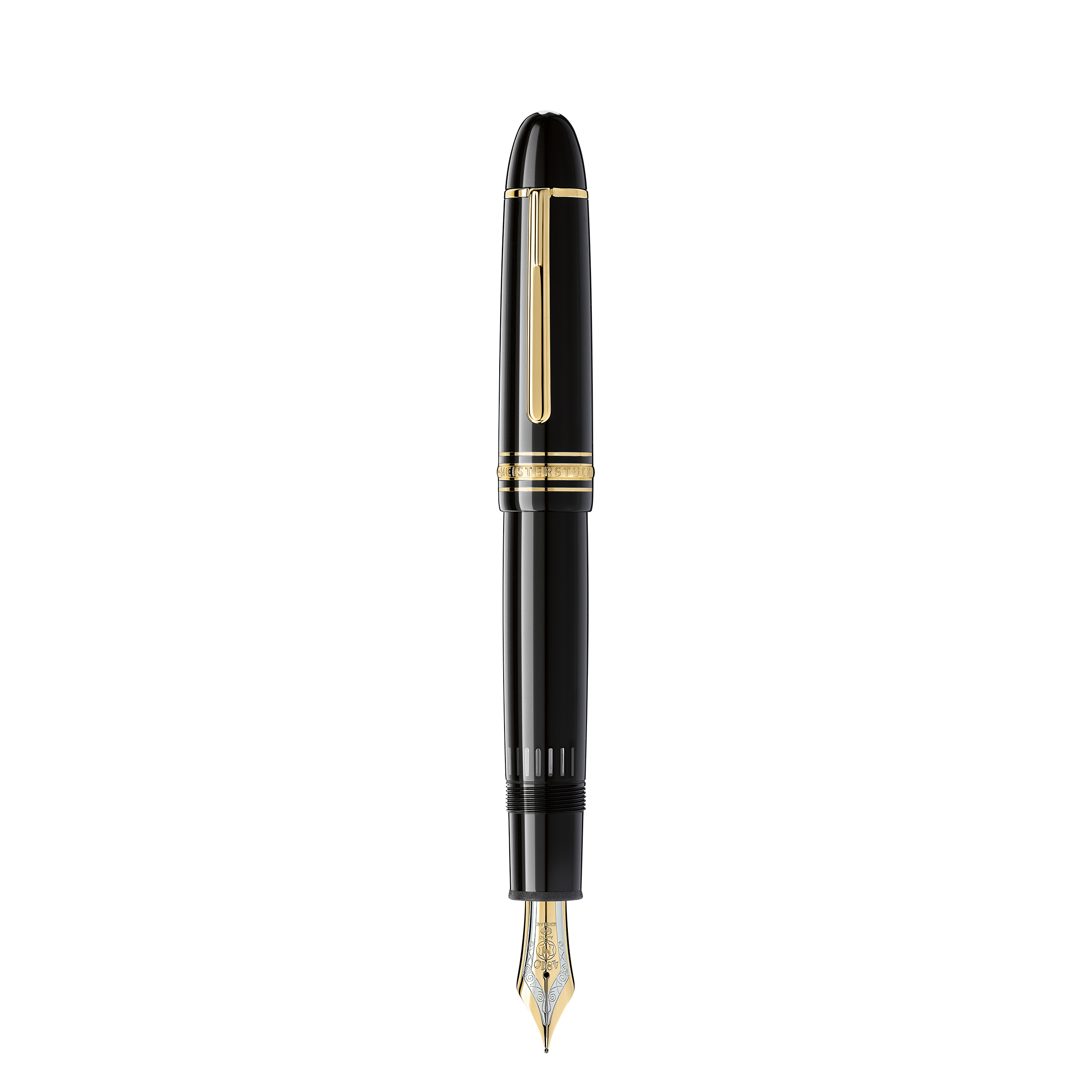 STYLO PLUME M OR 18K MEISTERSTUCK 149 FINITION DOREE ET NOIR