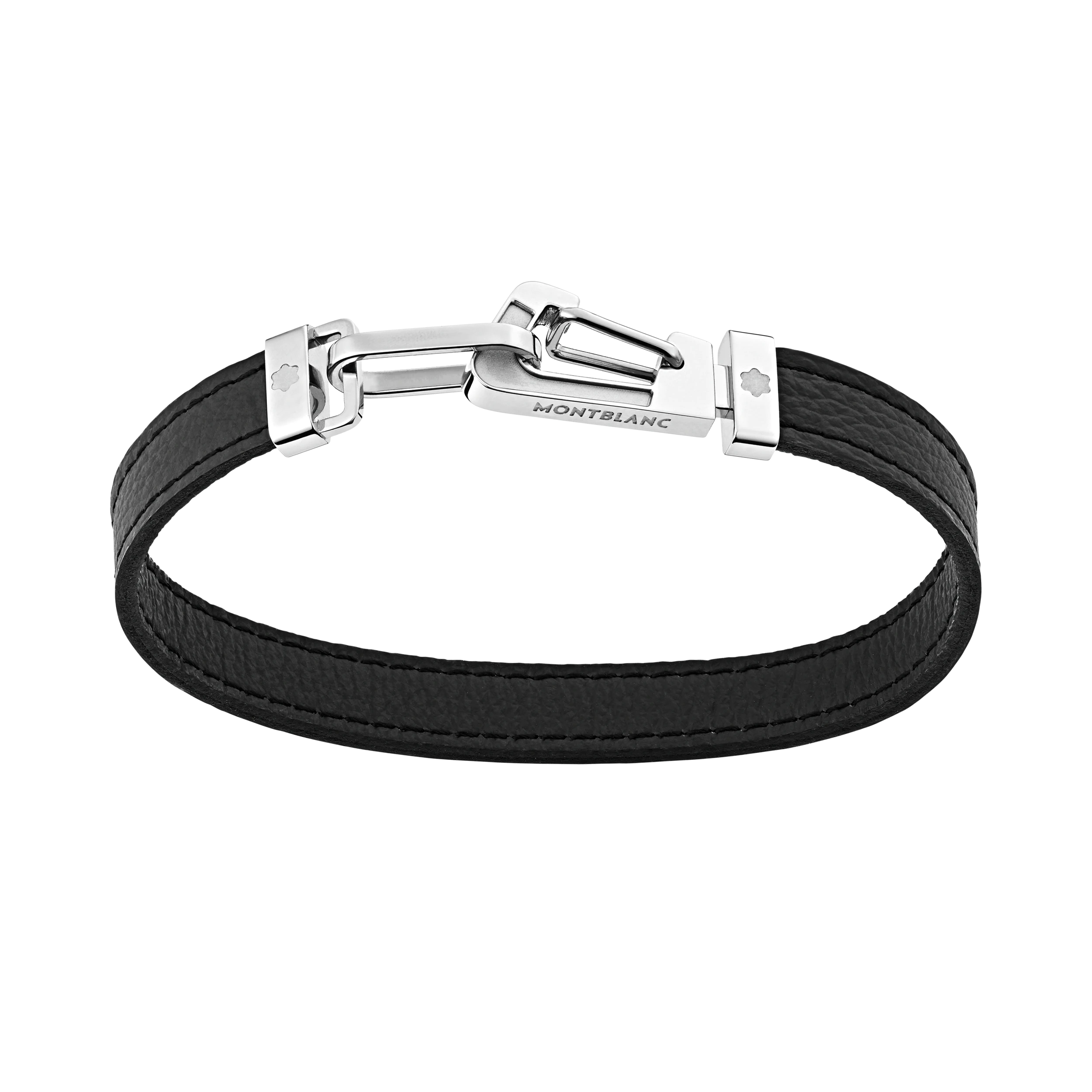 MB12379160.webp BRACELET WRAP ME FERMOIR MOUSQUETON CUIR NOIR T60