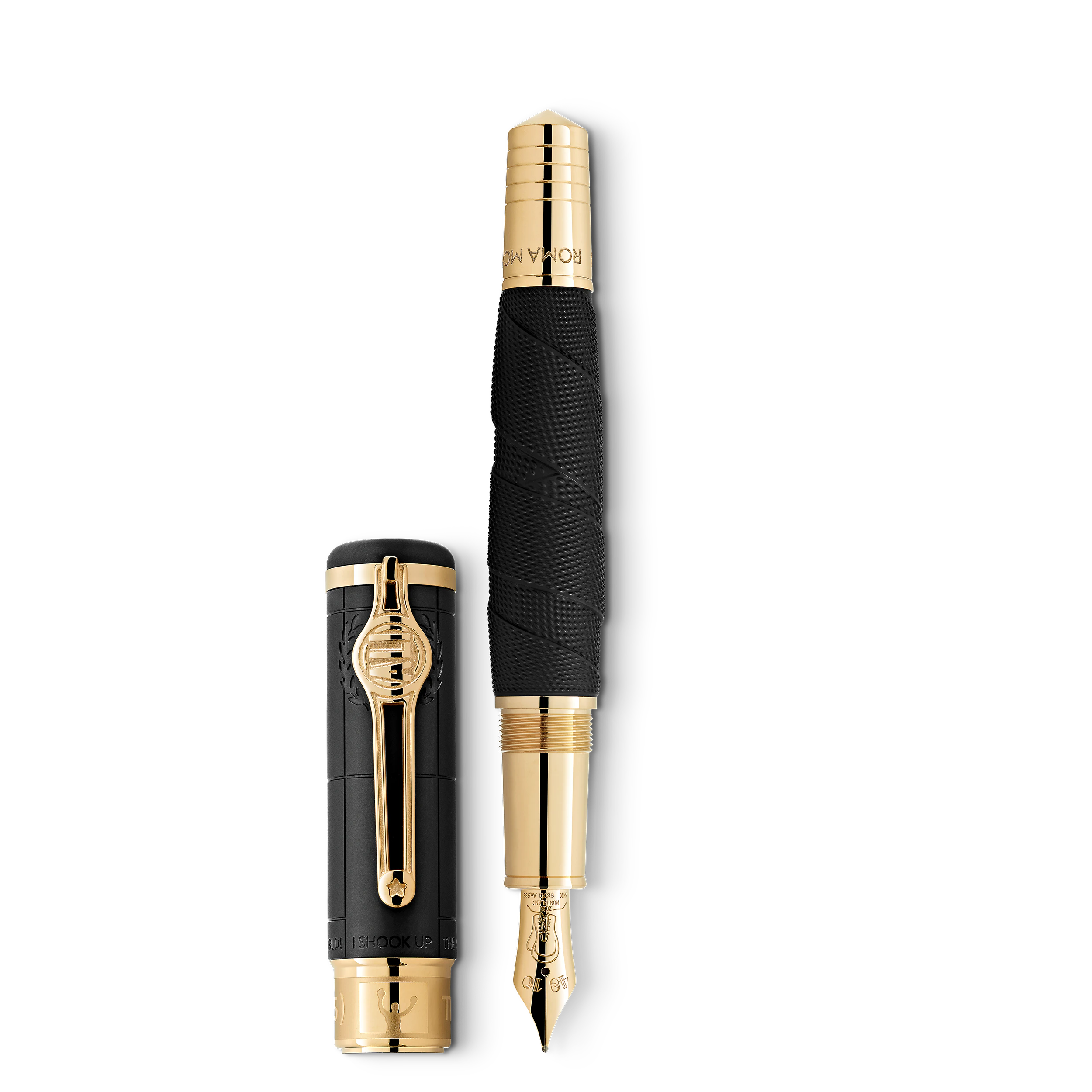 STYLO PLUME F OR 14K GREAT CHARACTERS MUHAMMAD ALI EDITION SPECIALE