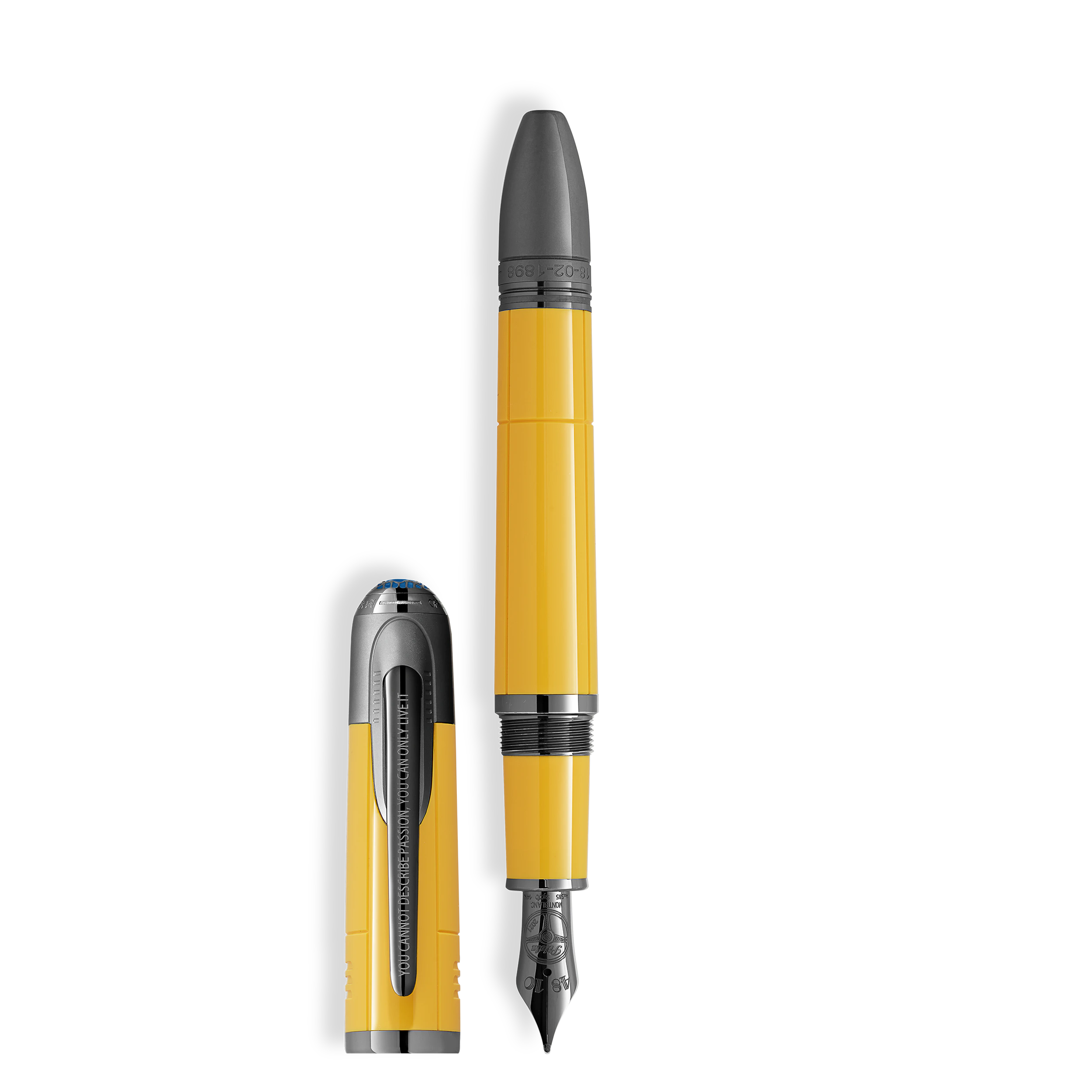 STYLO PLUME GREAT CHARACTERS ENZO FERRARI GIALLO MODENA