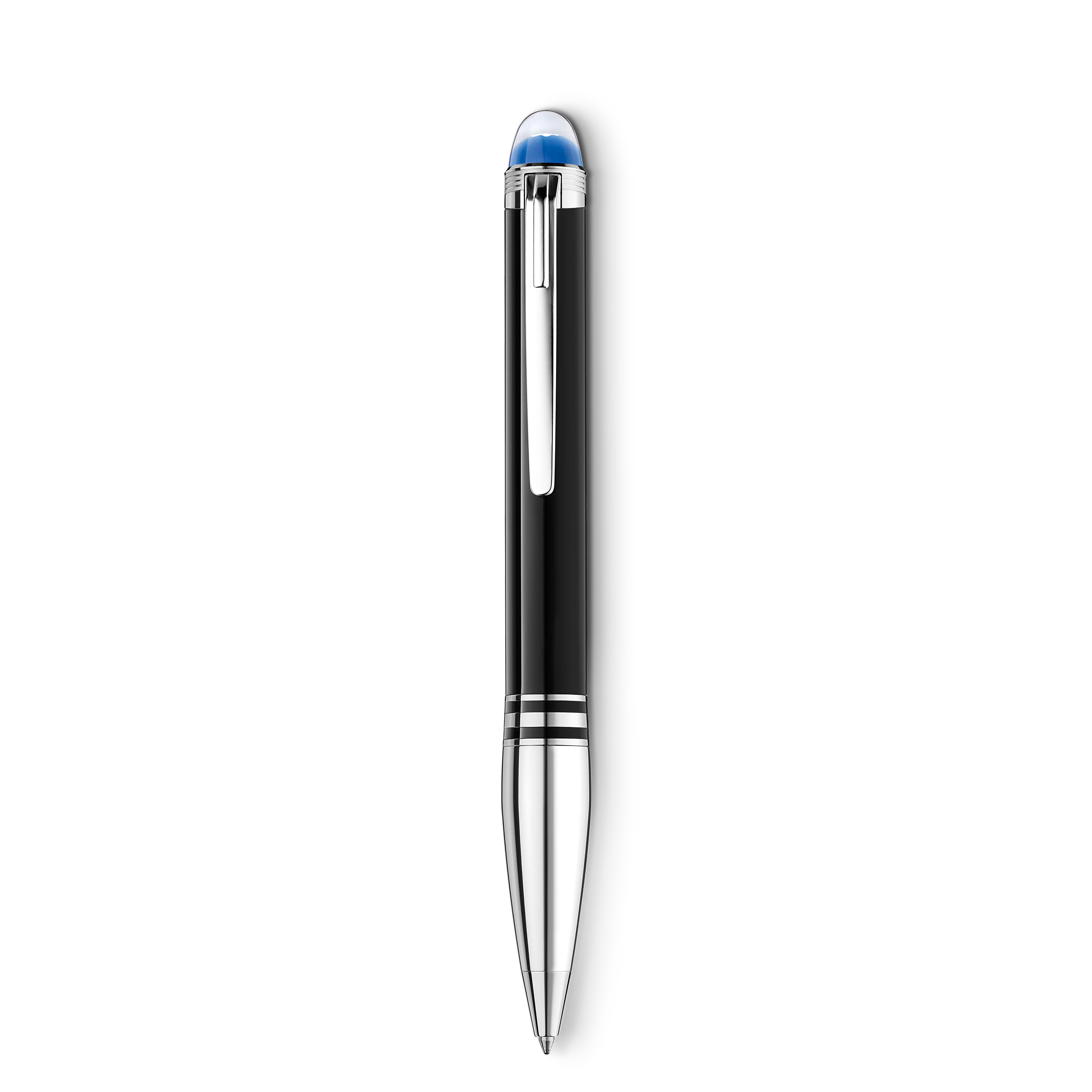 STYLO BILLE STARWALKER DOUE RESINE NOIRE ET ACIER