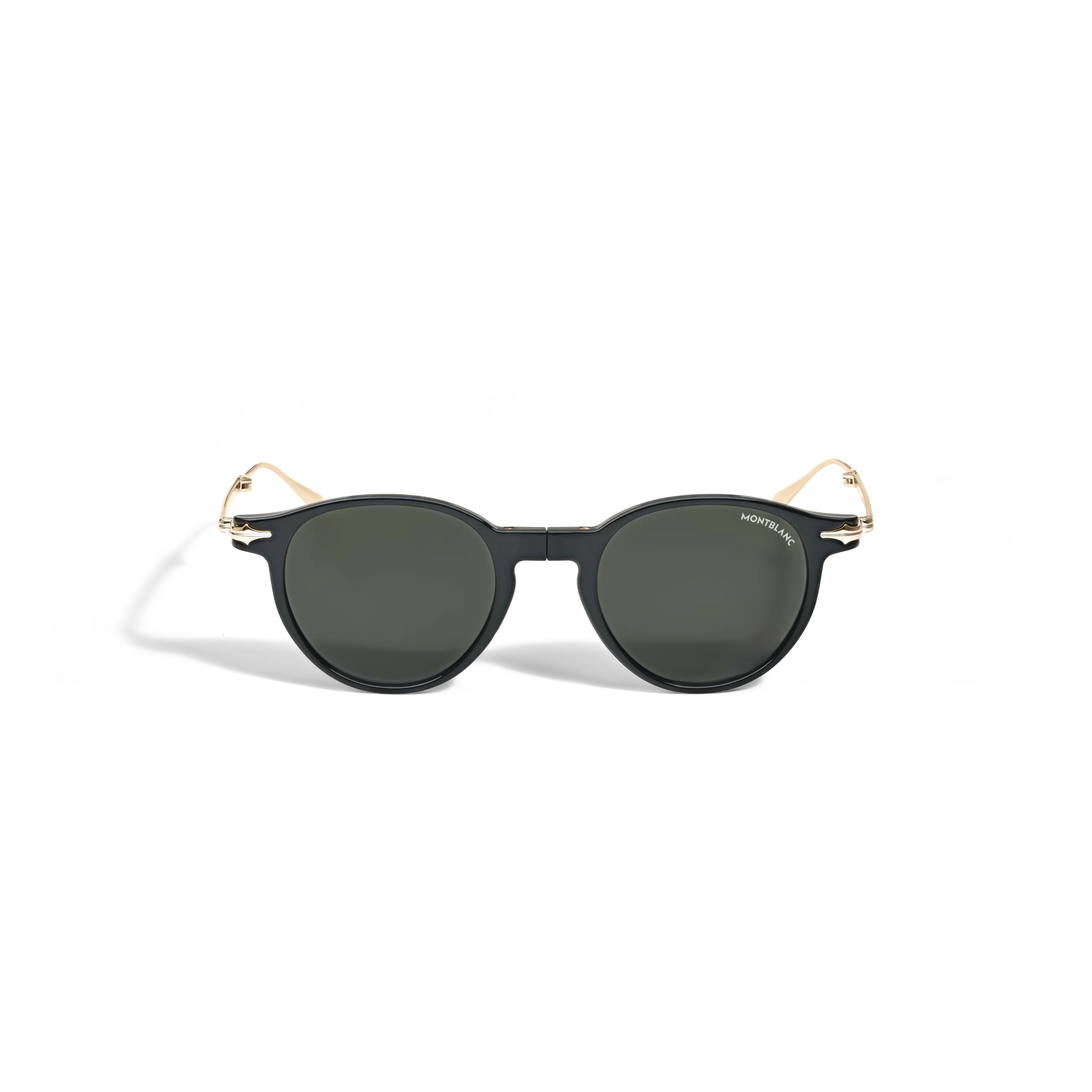 LUNETTES OVALES NOIRES VERRES GRIS