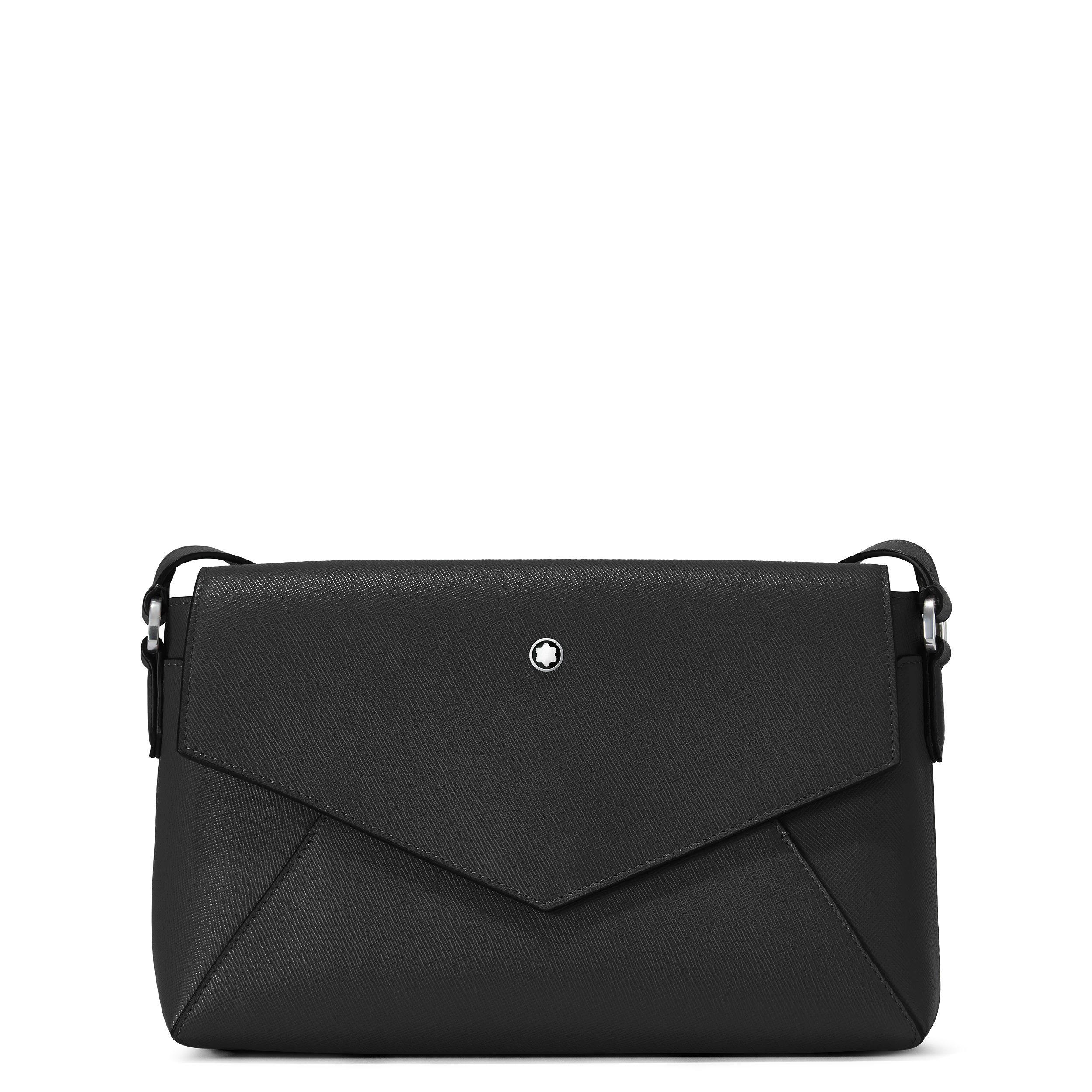 MTB_MB198219_T3014_V3007_B0006.webp SACOCHE A BANDOULIERE SARTORIAL PETIT MODELE DOUBLE COMPARTIMENT CUIR NOIR