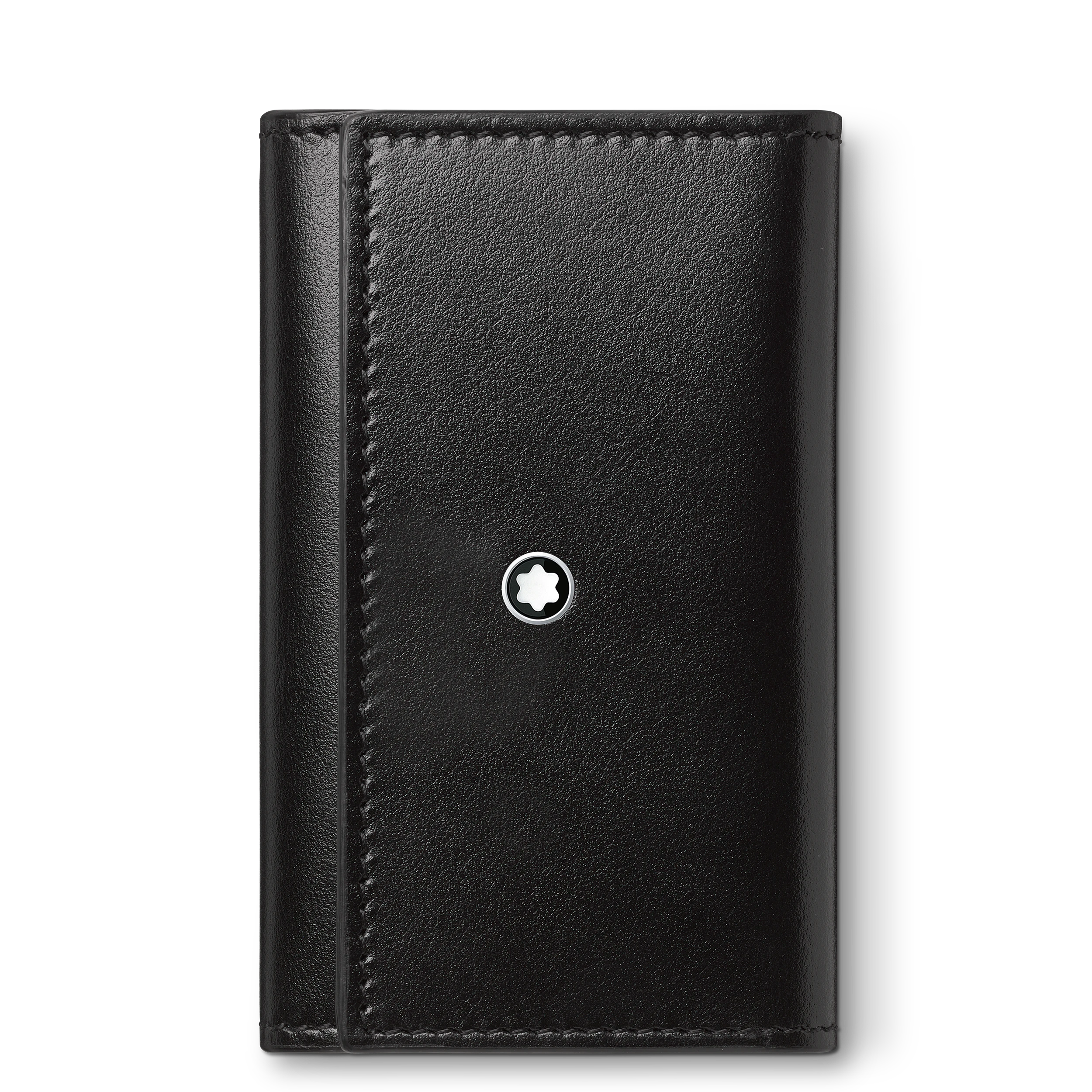 ETUI PORTE-CLES MEISTERSTUCK CUIR LISSE NOIR