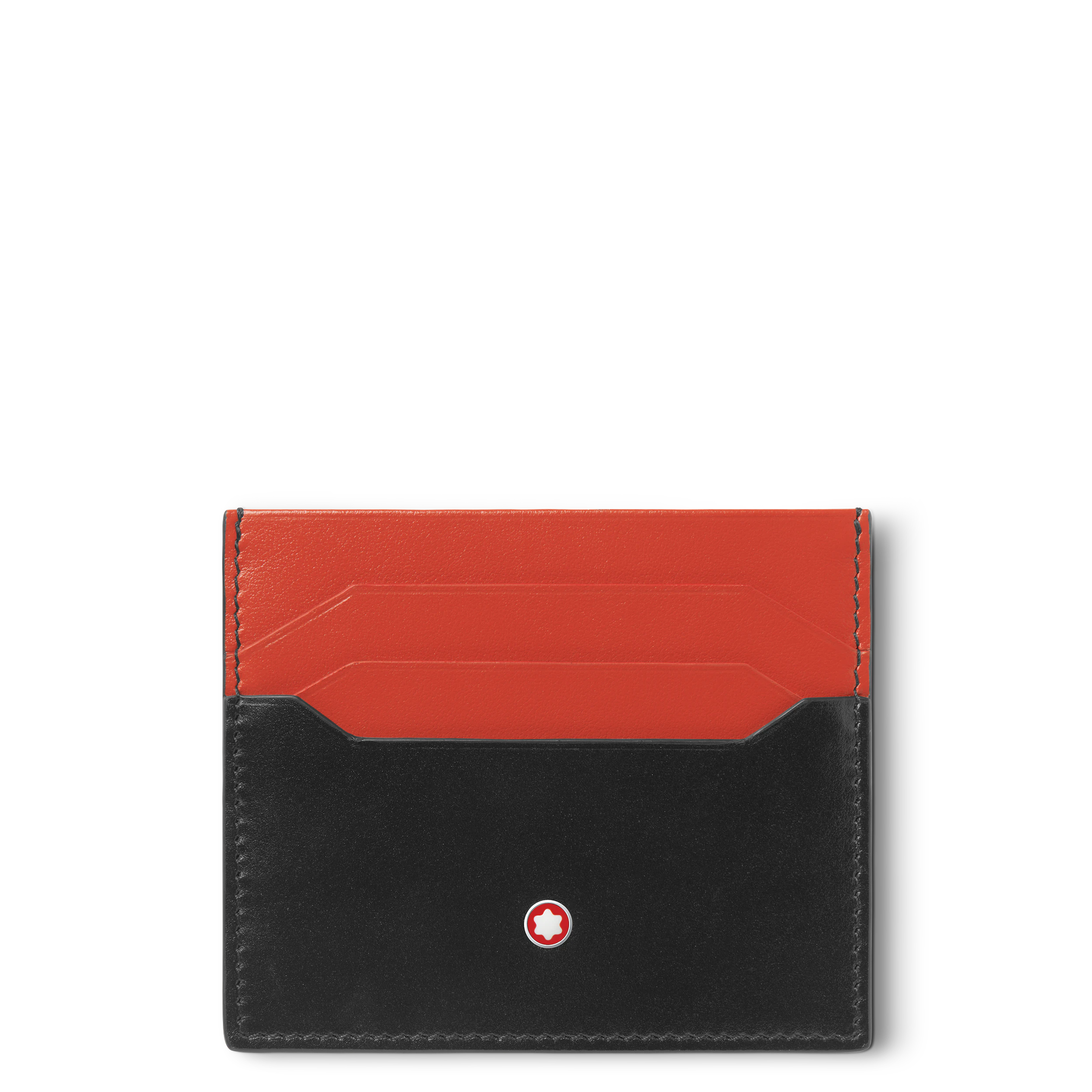 PORTE-CARTES MEISTERSTUCK 6CC NOIR ET CORAIL