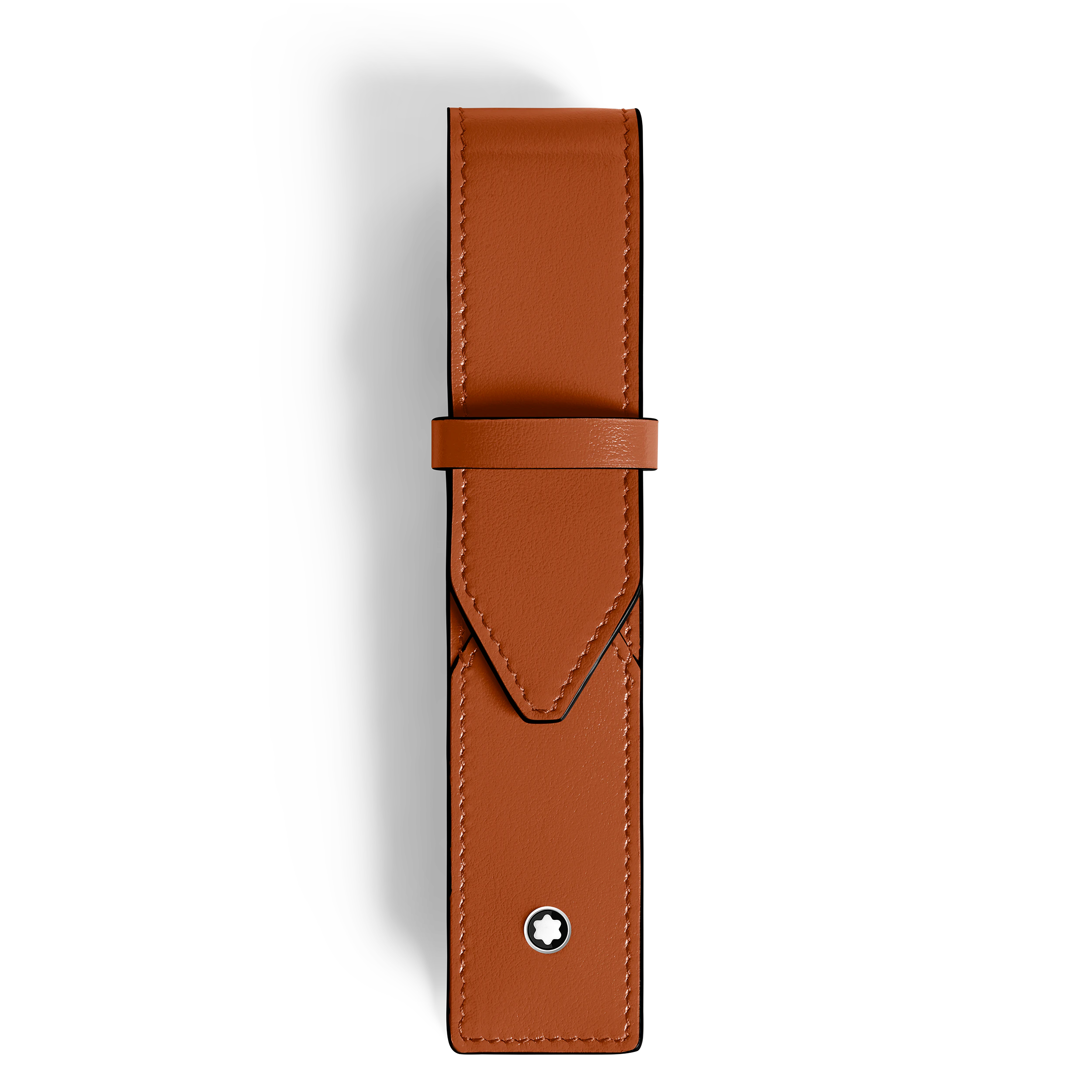 ETUI 1 STYLO MEISTERSTUCK CUIR RUST AVEC RABAT